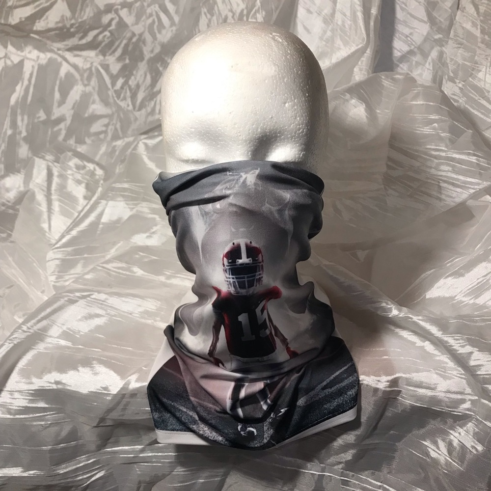 Neck Gaiter Custom Made “Face Mask” Football Inspired